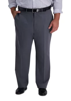 Haggar® Big & Tall Iron Free Premium Khaki Classic Fit Flat Front Pants -Hot Sale Haggar Store Belk 403
