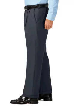 Haggar® Big & Tall J.M. Sharkskin Classic Fit Hidden Comfort Waistband Pleat Dress Pants 11 Haggar® Big & Tall J.M. Sharkskin Classic Fit Hidden Comfort Waistband Pleat Dress Pants -Hot Sale Haggar Store Belk 422