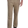 Haggar® Men's Cool Right Performance Flex Solid Classic Fit Pleat Pants -Hot Sale Haggar Store Belk 426