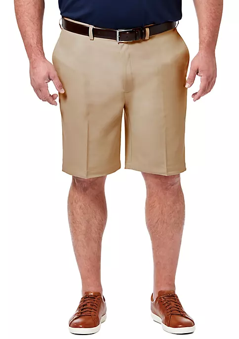 Haggar® Big & Tall Classic Fit Flat Front Shorts 6 Haggar® Big & Tall Classic Fit Flat Front Shorts - Image 4