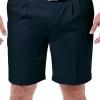 Haggar® Big & Tall Pro Classic Fit Pleat Shorts 1 Haggar® Big & Tall Pro Classic Fit Pleat Shorts -Hot Sale Haggar Store Belk 450