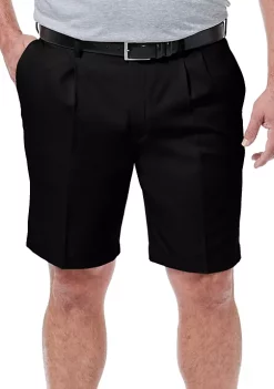 Haggar® Big & Tall Pro Classic Fit Pleat Shorts -Hot Sale Haggar Store Belk 454