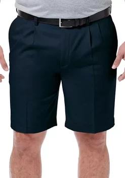 Haggar® Big & Tall Pro Classic Fit Pleat Shorts -Hot Sale Haggar Store Belk 455