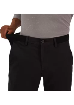 Haggar® Iron Free Premium Solid 5 Pocket Straight Fit Flat Front Pants -Hot Sale Haggar Store Belk 469