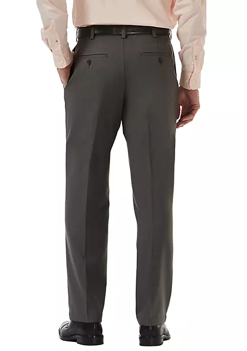Haggar® Cool 18 PRO Classic Fit Pleat Pants 5 Haggar® Cool 18 PRO Classic Fit Pleat Pants - Image 3