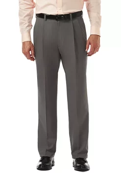 Haggar® Cool 18 PRO Classic Fit Pleat Pants 14 Haggar® Cool 18 PRO Classic Fit Pleat Pants -Hot Sale Haggar Store Belk 533
