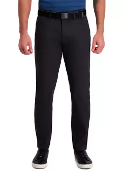 Haggar® The Active Series City Flex Traveler Slim Fit Flat Front 5-Pocket Casual Pants (Ripstop) -Hot Sale Haggar Store Belk 543