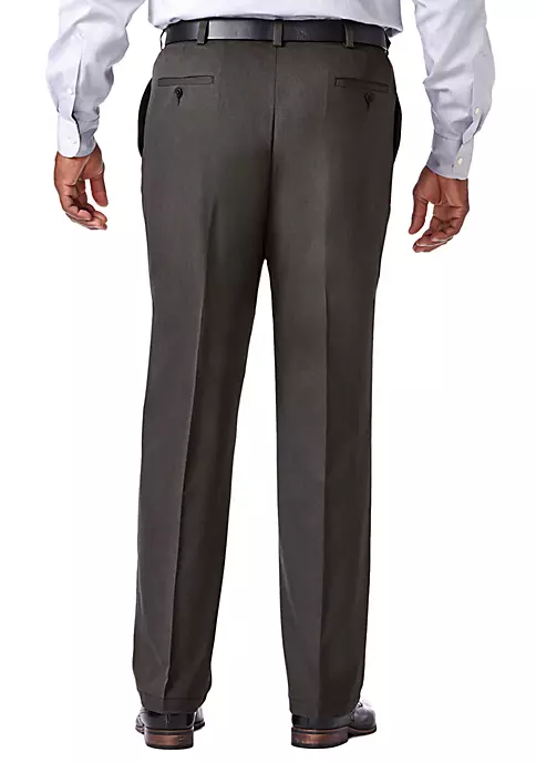 Haggar® Big & Tall Cool 18 PRO Classic Fit Pleat Pants 5 Haggar® Big & Tall Cool 18 PRO Classic Fit Pleat Pants - Image 3
