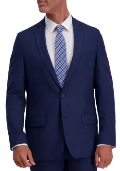 Haggar® Men's Stretch Basket Weave Slim Fit 2 Button Side Vent Suit Separate Coat