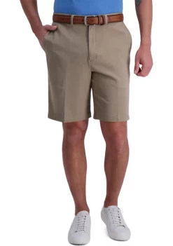 Haggar® Comfort Straight Fit Flat Front Chino Short -Hot Sale Haggar Store Belk 578