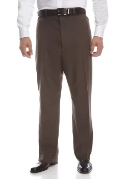 Haggar® Big & Tall Cool 18 PRO Classic Fit Flat Front Pants