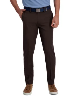 Haggar® Men's Cool Right Performance Flex Solid Slim Fit Flat Front Pants -Hot Sale Haggar Store Belk 617