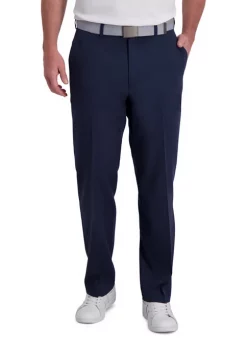 Haggar® Men's Cool Right Performance Flex Straight Classic Fit Flat Front Pants -Hot Sale Haggar Store Belk 673