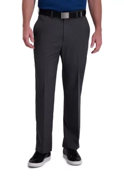 Haggar® Men's Cool Right Performance Flex Straight Classic Fit Flat Front Pants -Hot Sale Haggar Store Belk 674