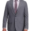 Haggar® Men's Stretch Subtle Grid Slim Fit 2 Button Side Vent Suit Separate Coat -Hot Sale Haggar Store Belk 734