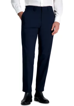 Haggar® Tailored Fit Flat Front Grid Pattern Suit Seperate Pant