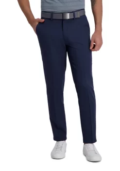 Haggar® Men's Cool Right Performance Flex Straight Slim Fit Flat Front Pants