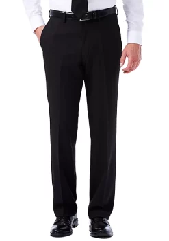 Haggar® Travel Performance Tailored Fit Stria Gabardine Suit Pants