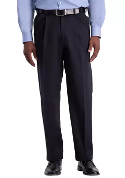 Haggar® Work To Weekend PRO Classic Fit Relaxed Fit Pleat Front Casual Pants