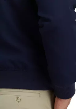 Haggar® Stretch Gabardine Solid Full-Zip Straight Fit Bomber Jacket -Hot Sale Haggar Store Belk 807