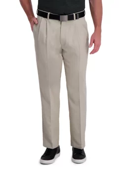 Haggar® Men's Cool Right Performance Flex Straight Classic Fit Pleat Pants 14 Haggar® Men's Cool Right Performance Flex Straight Classic Fit Pleat Pants -Hot Sale Haggar Store Belk 846
