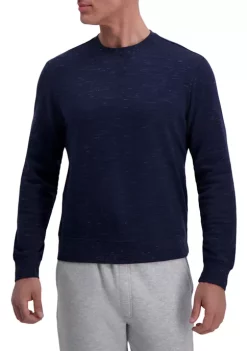 Haggar® Crewneck Slub Jersey Fleece Sweatshirt -Hot Sale Haggar Store Belk 881