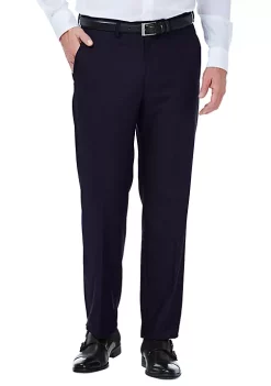 Haggar® Stretch Deco Classic Fit Flat Front Suit Pant