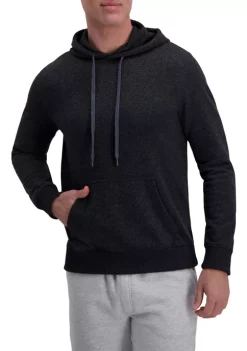 Haggar® Pullover French Terry Fleece Hoodie Sweatshirt