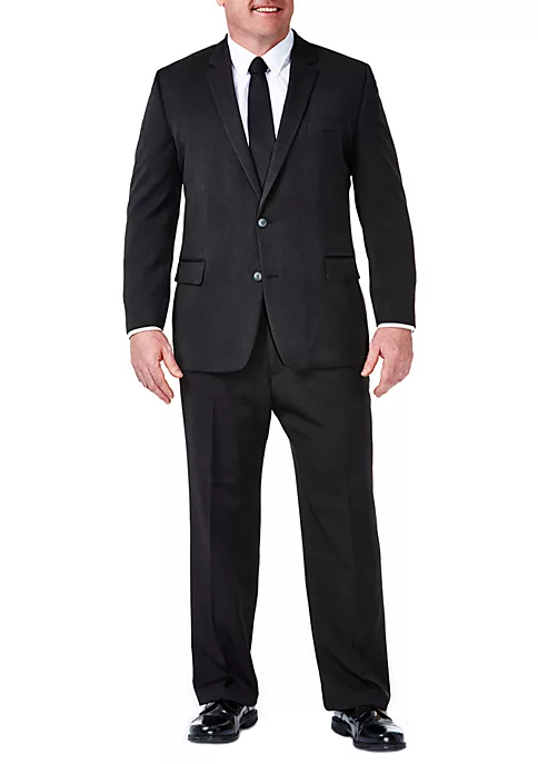 Haggar® B&T Travel Performance Heather Pinstripe Classic Fit Suit Coat 6 Haggar® B&T Travel Performance Heather Pinstripe Classic Fit Suit Coat - Image 4