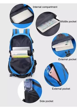 All Abundant Things Home Design Large Heavy Duty Hiking and Travel Backpack Water-Repellent -Hot Sale Haggar Store Belk 967